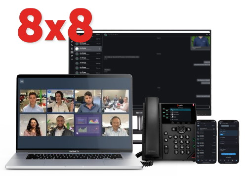 The 8x8 Hosted Telephony Imagery